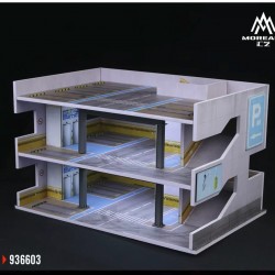 131 - Diorama 1/64 "Japan parking building C with light"