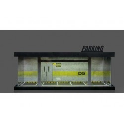 69 - Diorama 1/64 "Parking lot D5 with light"
