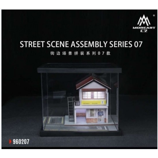 134 - Diorama 1/64 "Streetscape 07 with light"