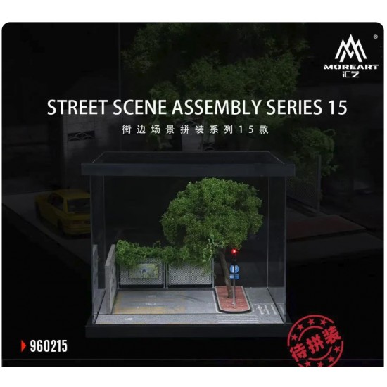 139 - Diorama 1/64 "Streetscape 15 with light"