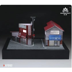 140 - Diorama 1/64 "Takoyaki house with light"