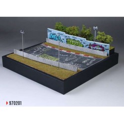 141 - Diorama 1/64 "Nurburgring with light"