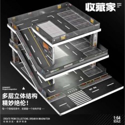 81 - Diorama 1/64 Parking building B with light
