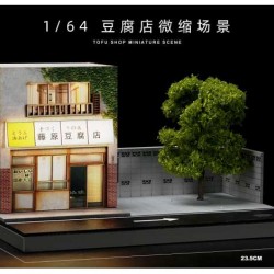 87 - Diorama 1/64 TOFU shop with lights