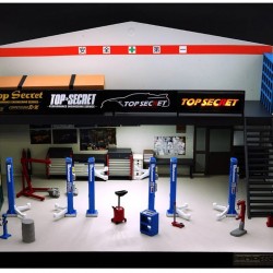 BMC 1/64 Top Secret Diorama Set (TAS HK25), limited