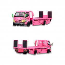 Mega Gear 1/64 Custom Tow Truck, pink