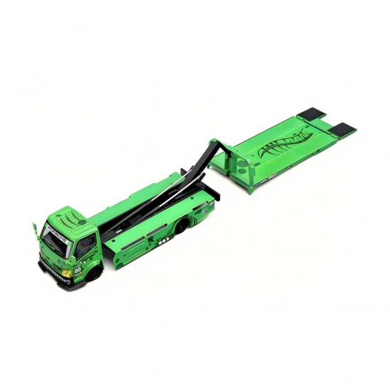 Mega Gear 1/64 Custom Tow Truck, green