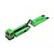 Mega Gear 1/64 Custom Tow Truck, green