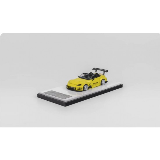 Micro Turbo 1/64 JS Racing S2000, indy yellow pearl
