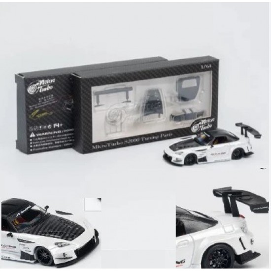 Micro turbo 1/64 S2000 Tuning Parts, black