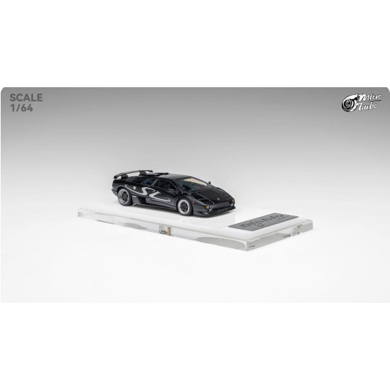 Micro Turbo 1/64 Custom Diablo SV, metallic black