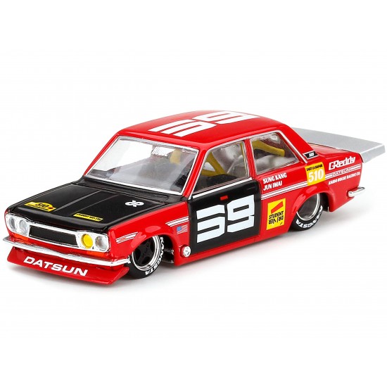 Mini GT Kaido House 1/64 Datsun 510 Pro Street SK510, red/black