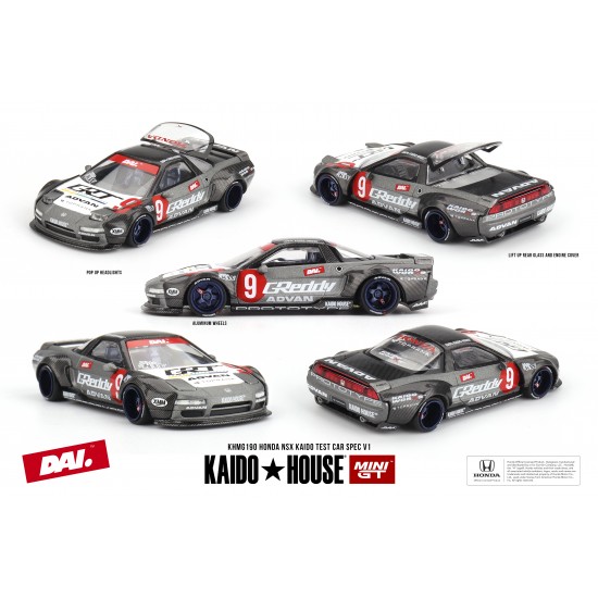 Mini GT Kaido House 1/64 Honda NSX Kaido Test Car Spec V1