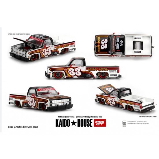 Mini GT Kaido House 1/64 Chevrolet Silverado KAIDO Intimidator V1