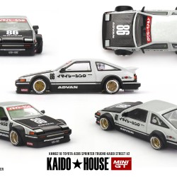 Mini GT Kaido House 1/64 Toyota AE86 Sprinter Trueno Kaido Street V2