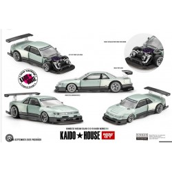 Mini GT Kaido House 1/64 Nissan Silvia S13-R Kaido Works V1 1991