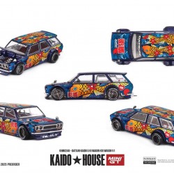 Mini GT Kaido House 1/64 Datsun 510 Wagon Kaido KOI V1 1969