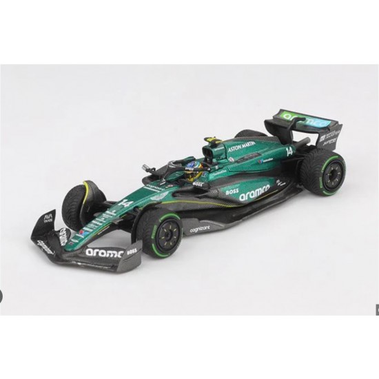 Mini GT 1/64 2024 Aston Martin AMR24 #14 Fernando Alonso Canadian GP, green/black