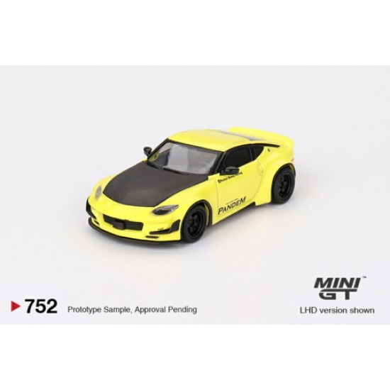 Mini GT 1/64 Nissan Z 400 *Pandem* 2024, yellow