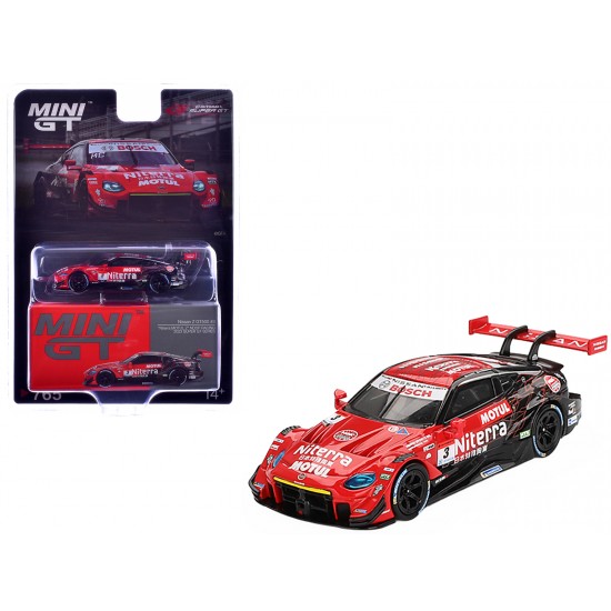 Mini GT 1/64 2023 Nissan Z GT500 #3 Niterra Motul Z NDDP Racing, Super GT Series, red/black
