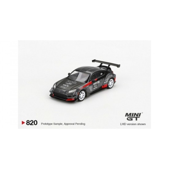Mini GT 1/64 2024 Toyota GR86 HKS Turbocharged Larry Chen`s, black/red