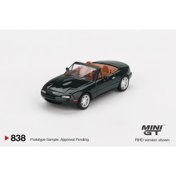 Mini GT 1/64 1990 Mazda MX5 Eunos Roadster V-Special Excellent, green mica
