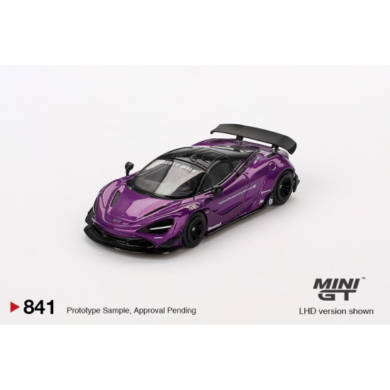 Mini GT 1/64 McLaren 720S LB★Works Purple