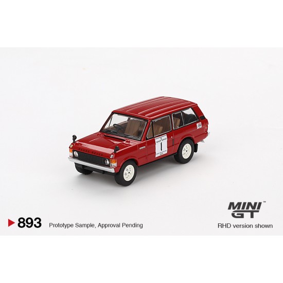 Mini GT 1/64 Range Rover 1971 International Hillrally Winner