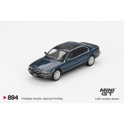Mini GT 1/64 BMW 750IL Sorrento Blue Metallic