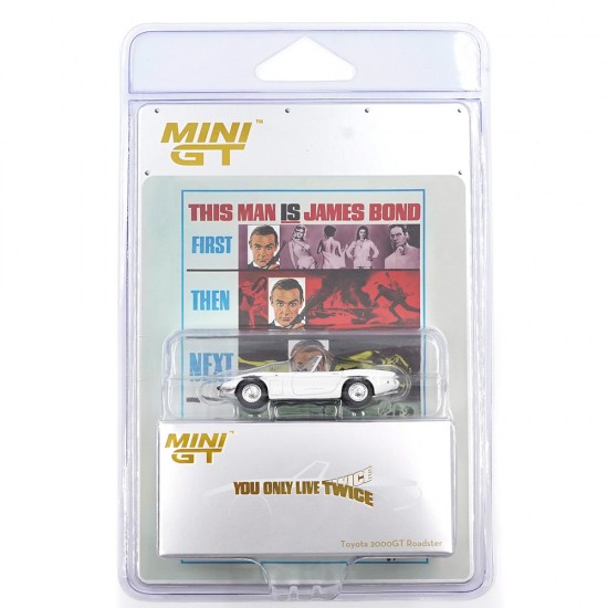 Mini GT 1/64 Toyota 2000GT Roadster “You Only Live Twice”