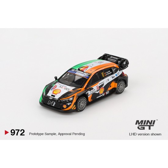 Mini GT 1/64 Hyundai i20 N Rally1 #11 2023 Rally Croatia  Power Stage Winner