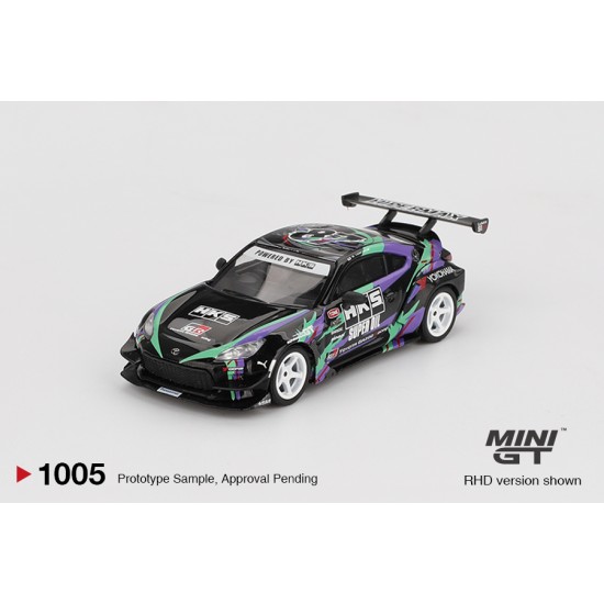 Mini GT 1/64 Toyota GR86 HKS TYPE R 2022 Tokyo Auto Salon