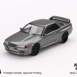 Mini GT 1/64 Nissan Skyline GT-R (NISMO BNR32 CRS Version) Dark Metal Gray