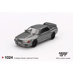 Mini GT 1/64 Nissan Skyline GT-R (NISMO BNR32 CRS Version) Dark Metal Gray