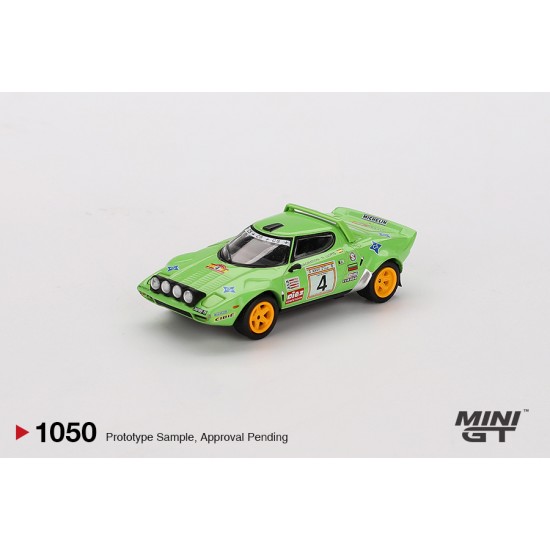 Mini GT 1/64 Lancia Stratos HF #4 1979 Spanish Rally Champion