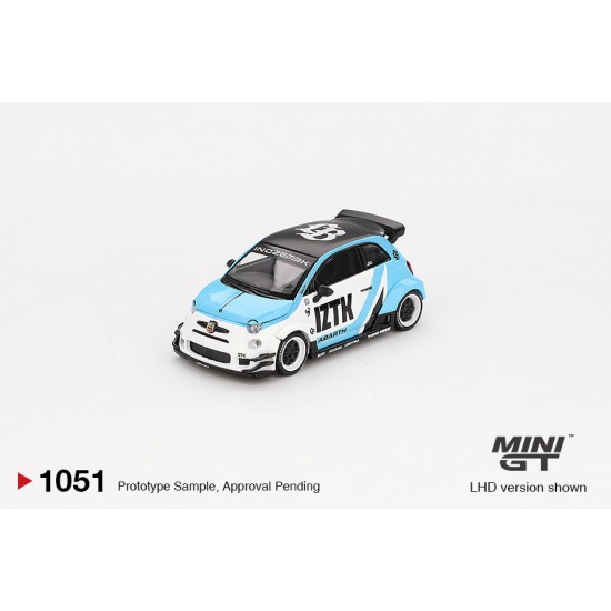 Mini GT 1/64 Abarth 595 LB-WORKS x Abas Works IZTK