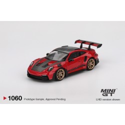 Mini GT 1/64 Porsche 911 (992) GT3 RS Weissach Package Guards Red