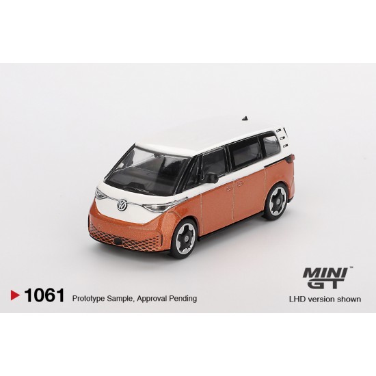 Mini GT 1/64 Volkswagen ID.Buzz Candy White / Energetic Orange