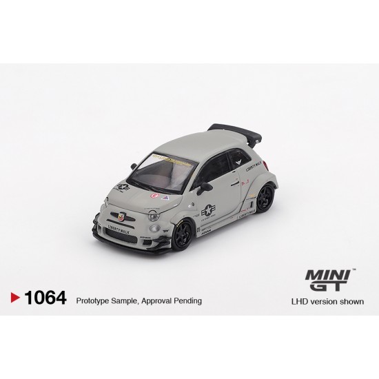 Mini GT 1/64 Abarth 595 LB-WORKS x Abas Works Fighters