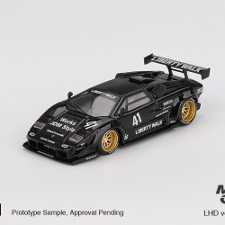 Mini GT 1/64 Lamborghini Countach LB-WORKS Black