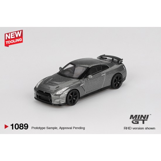 Mini GT 1/64 NISSAN GT-R 2013 Dark Metal Gray (NISMO R35 CRS Version)