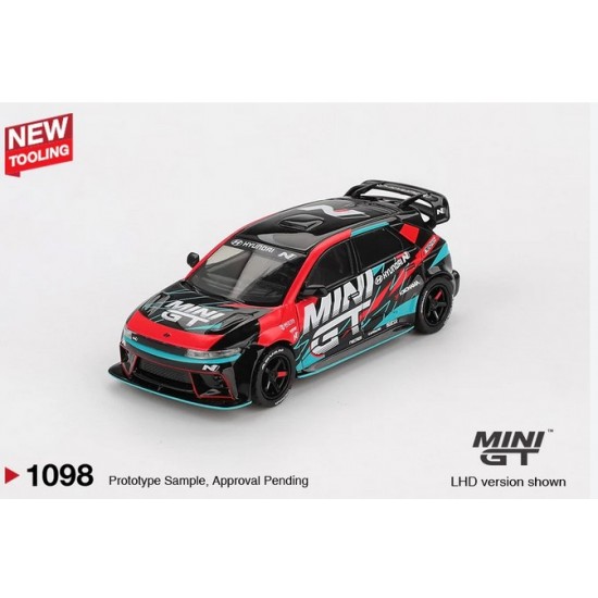 Mini GT 1/64 Hyundai Ioniq 5N MINI GT RS-01T 2025 Tokyo Auto Salon