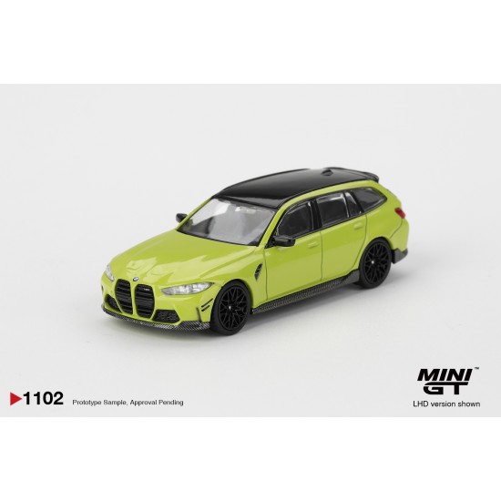 Mini GT 1/64 BMW M3 M Performance Touring Sao Paulo Yellow