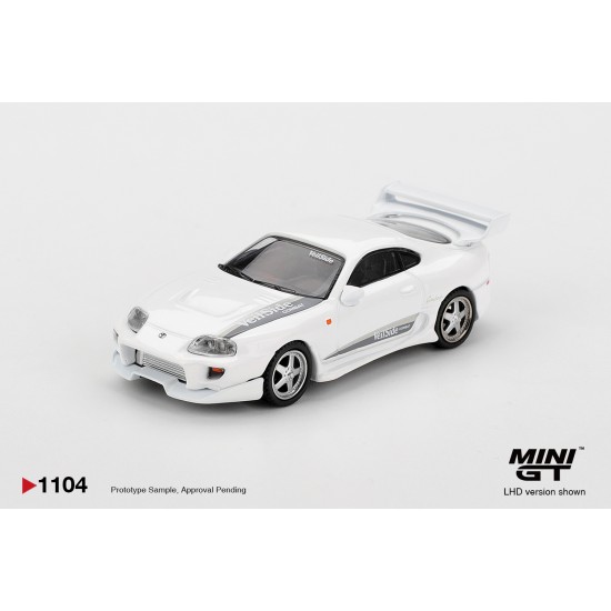 Mini GT 1/64 Toyota Supra VeilSide Combat V-I White