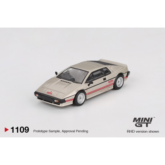 Mini GT 1/64 Lotus Esprit Turbo Metallic Silver