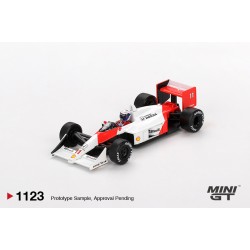 Mini GT 1/64 McLaren MP4/4 #11 Alain Prost 1988 Japanese Grand Prix 2nd Place