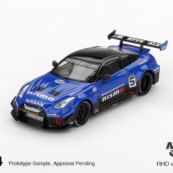 Mini GT 1/64 LB-Silhouette WORKS GT NISSAN 35GT-RR Ver.2 Blue