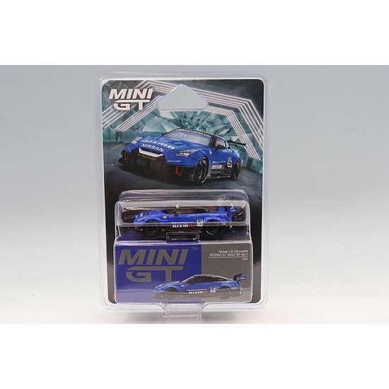 Mini GT 1/64 LB-Silhouette WORKS GT NISSAN 35GT-RR Ver.2 Blue