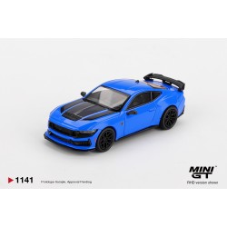 Mini GT 1/64 Ford Mustang Dark Horse 2024 Grabber Blue