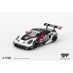 Mini GT 1/64 Porsche 911 GT3 R #77 AO Racing 2025 IMSA Petit Le Mans, blister